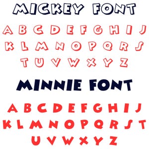 Maus Schriftart SVG, Mickey Alphabet SVG, digitaler Download, Maus Schriftart SVG, Cricut, Cartoon Schrift SVG, Anpassen Geschenk svg, Vinyl Schnittdatei, svg
