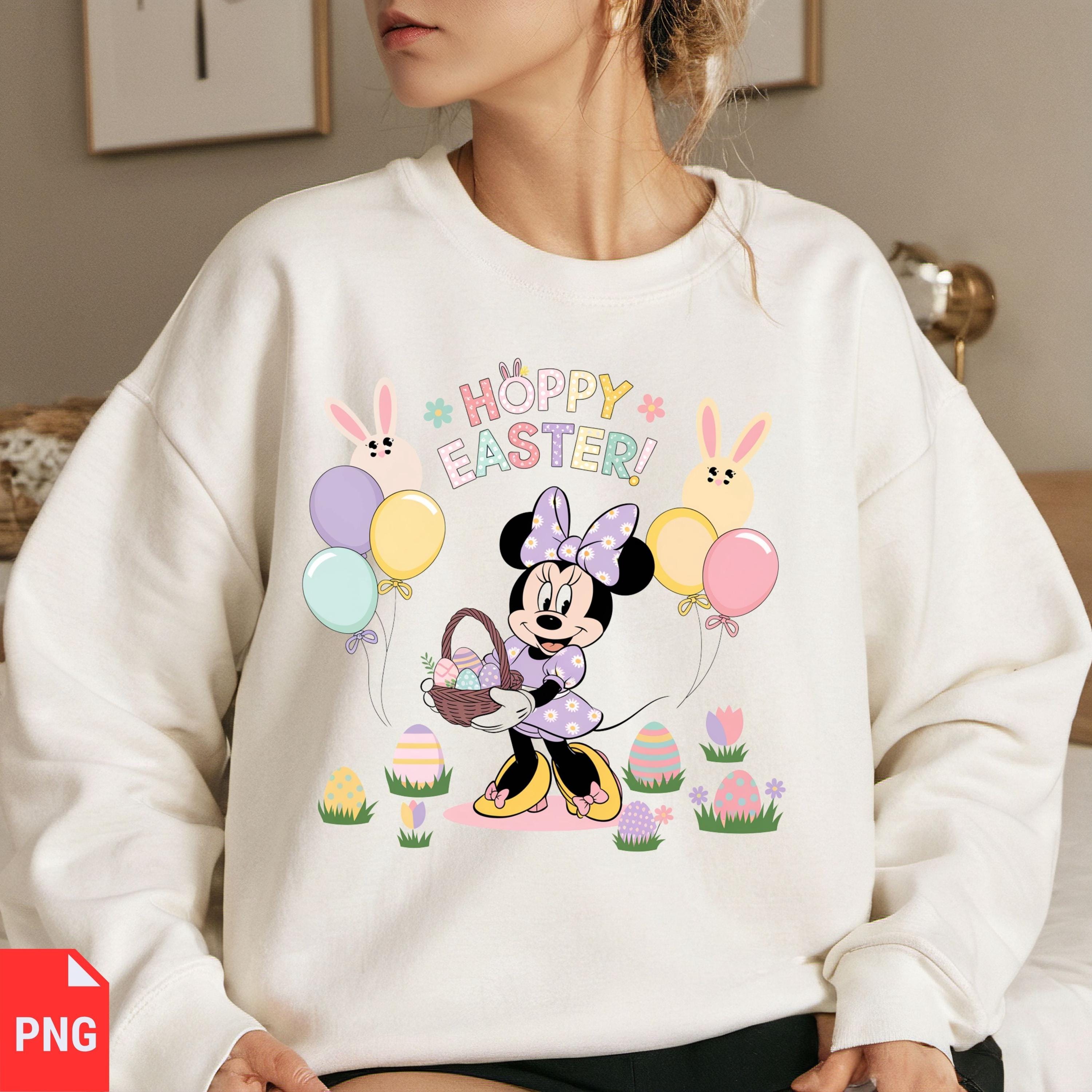Mini Motsu Easter Collection Minnie Easter PNG, Cute Minnie Mouse Easter Basket, Pastel Easter Shirt ...