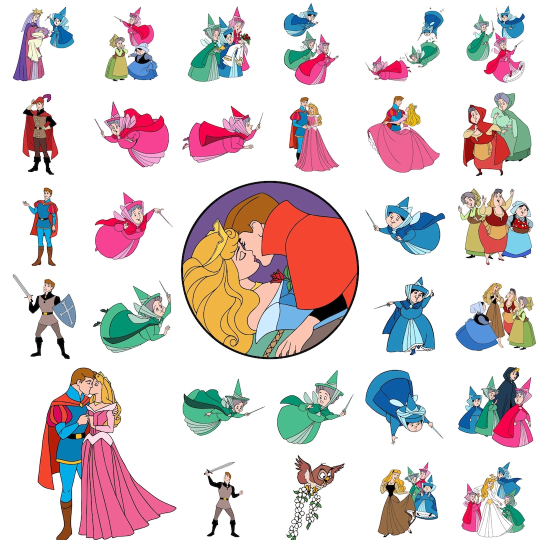 Belle Clipart PNG SVG Bundle, Beauty and the Beast Digital Cut Files ...