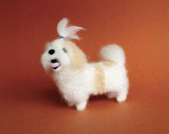 Custom Needle Felted Pet Sculpture: Cat Memorial Portrait Cat Lover Gift - MADE TO ORDER