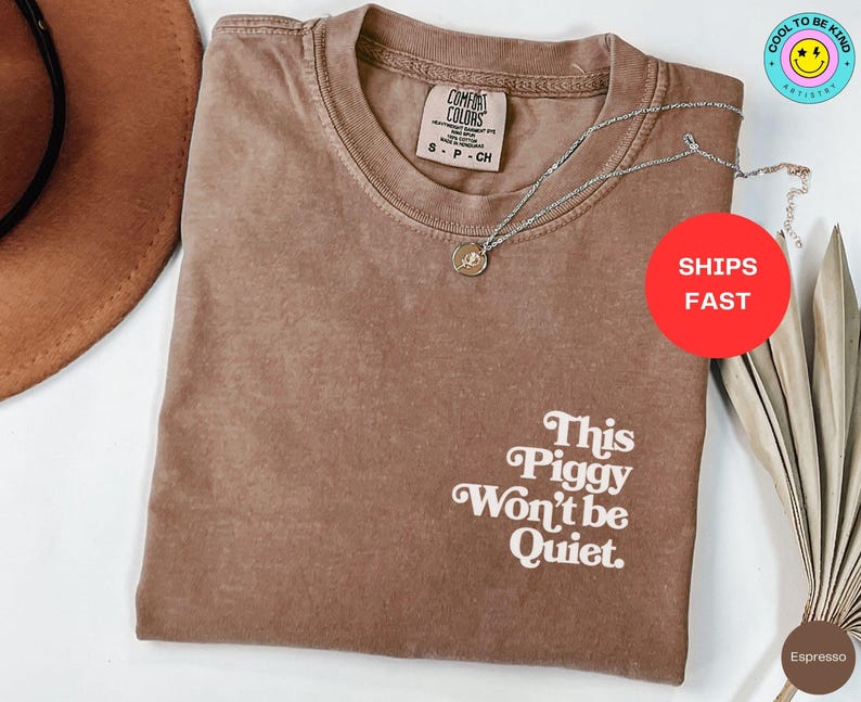 This Piggy Won't Be Quiet - Anti-Trump Leftist Shirt.

Make a bold statement with this Pro Democracy T-Shirt and Anti-Trump Tshirt, designed for activists who demand justice. This Anti Trump Political Leftist Tee and Anti Dictator & Anti MAGA Democrat Gift is perfect for rallies, protests, or everyday resistance. A must-have Anti-Trump Protest Tee, Anti-MAGA Tee, and Activist Shirt. Show your stance with this Anti Trump T Shirt, Trump Sucks Shirt, and Democrat Shirt.