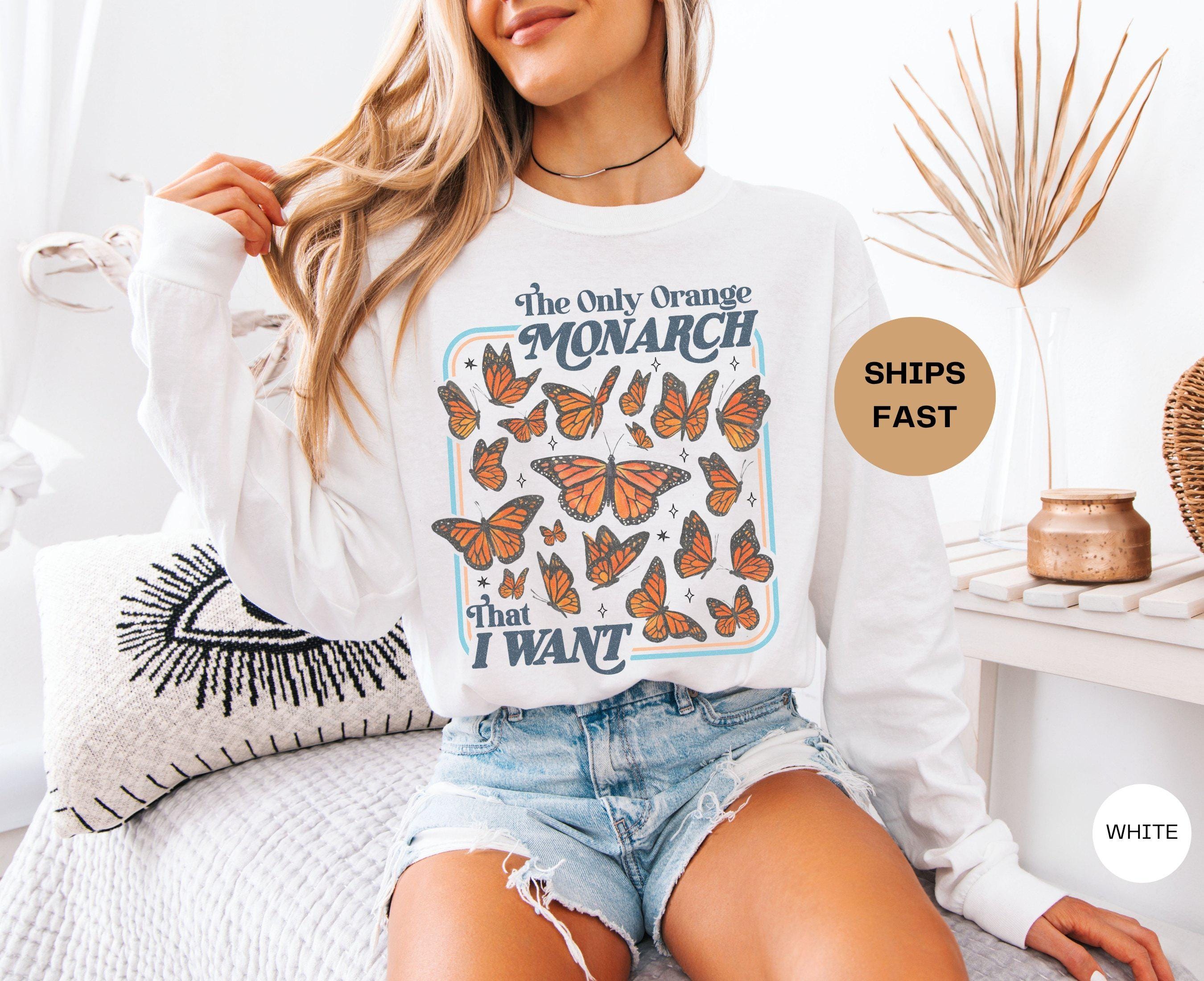 Butterfly Long Sleeve Tshirt - Etsy