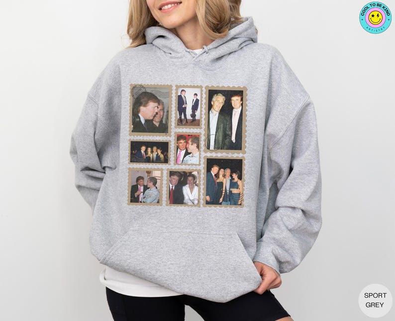 Trump Epstein Stamps Sweatshirt, Anti-Trump Tshirt, Political Leftist Sweater, Anti MAGA Democrat Gift, Trump Sucks, Protest Activist Top image 17