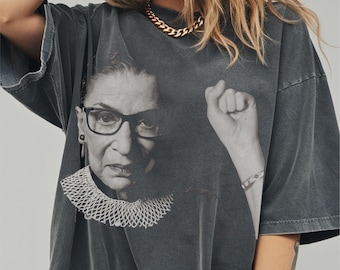 Maglietta RBG: maglietta di Ruth Bader Ginsburg, maglietta anti-Trump, regalo democratico anti-MAGA, maglietta Trump Sucks, maglietta vintage Protest