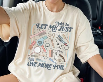 Camiseta de peluquero, camiseta retro de peluquería, regalos de graduación de cosmetología, camiseta de peluquero, camiseta de estilista, regalo para un amigo peluquero.