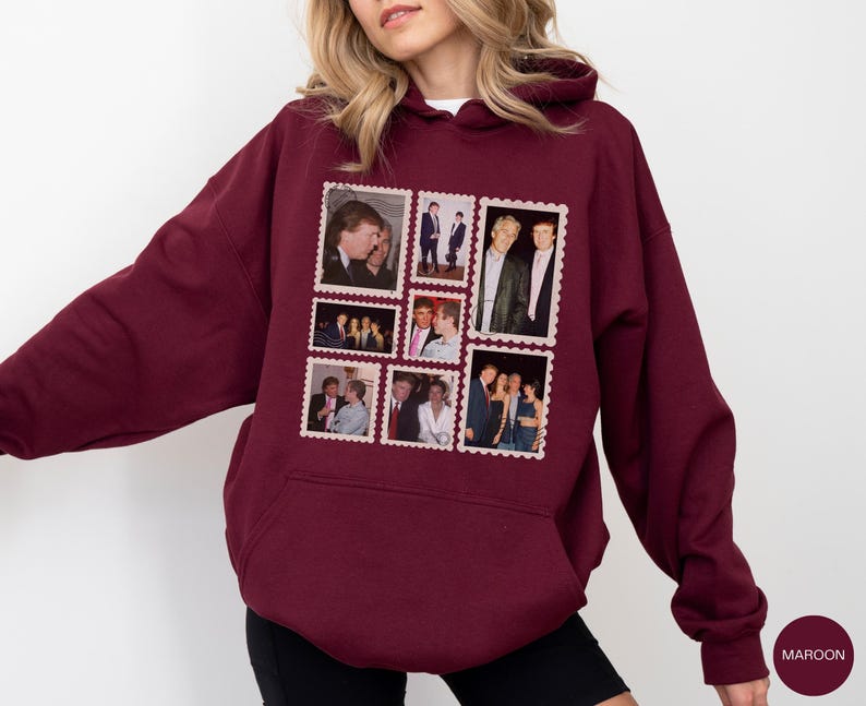 Trump Epstein Stamps Sweatshirt, Anti-Trump Tshirt, Political Leftist Sweater, Anti MAGA Democrat Gift, Trump Sucks, Protest Activist Top image 14