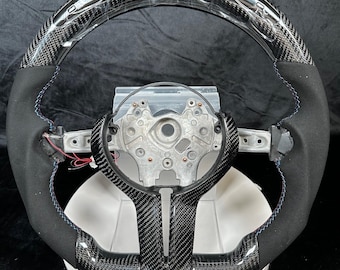 BMW F SERIES 5/6/7 LED Real Carbon Steering Wheel