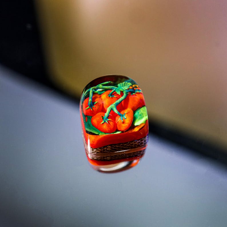 Resin Cabbage Artisan Keycap, Natural Resin Keycap, Pumpkin Keycaps ...