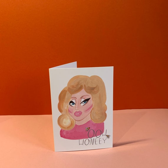 RuPaul Katya /& Trixie UNHhhh Card Blank Inside