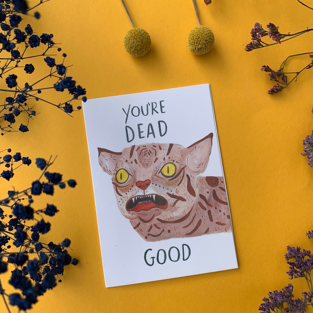 Scaredy Cat | Greeting Card