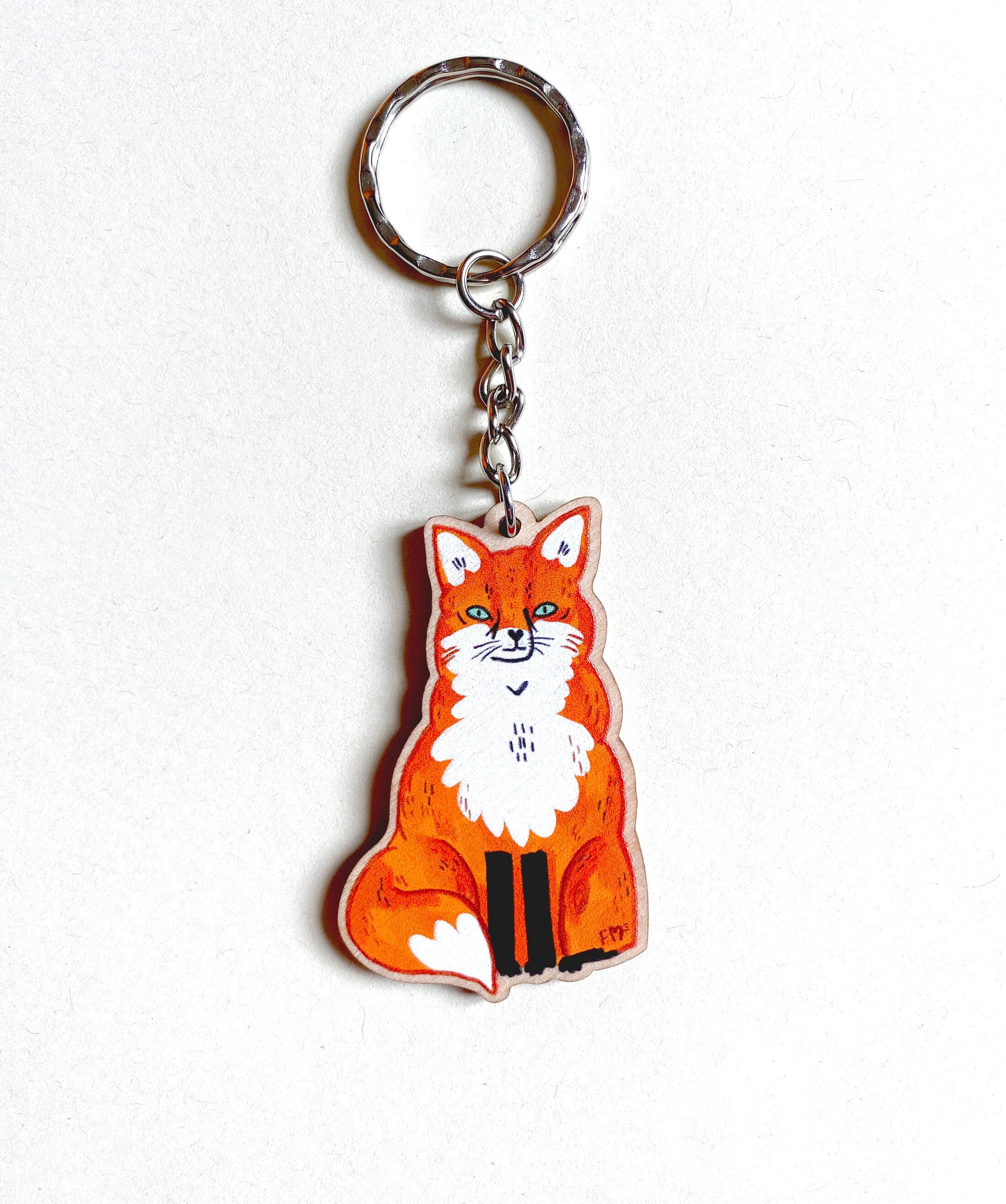 Cunning Red Fox Wooden Key Ring Fun Cute Animal Accessory - Etsy Australia Cunning Red Fox Wooden Key Ring Fun Cute Animal Accessory - Etsy Australia