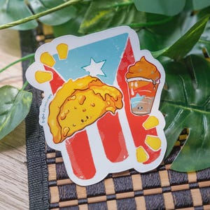 Empanadillas y Icee Stickers Puerto Rico