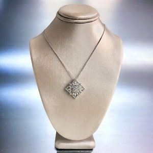 Timeless Pendant Necklace, Bridal Jewelry,  Wedding Necklace, Vintage Necklace, Bridesmaid Necklace, Art Deco Necklace