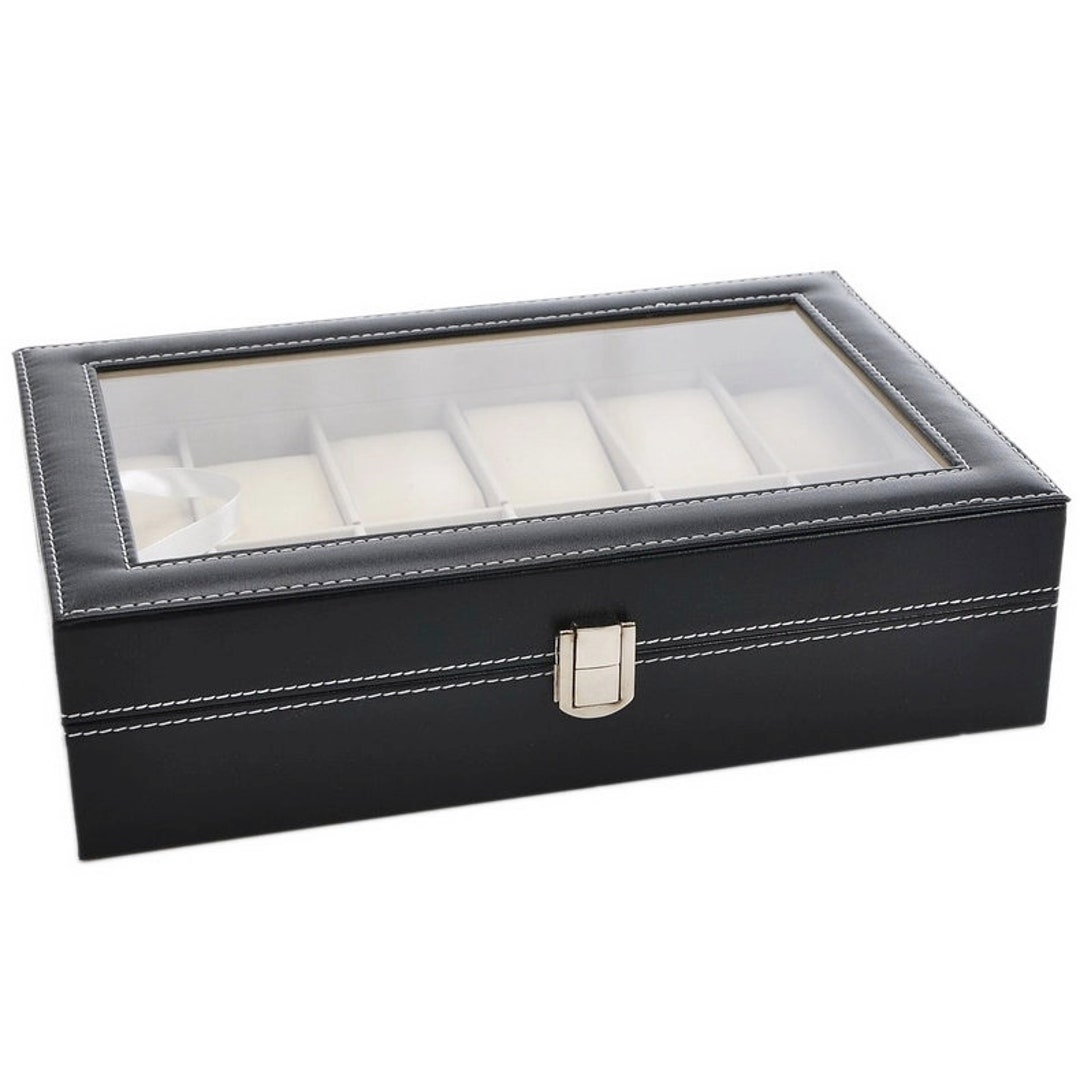 Faux Leather Jewelry Box, Jewelry Box, Jewellery Box, Travel Jewelry