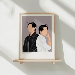 Jack & Joker: U Steal My Heart! - YinWar BL Fanart Print | Yin War | Thai bl merch