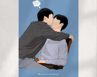 Meine Magische Prophezeiung - BL Fanart Druck | DirkSea | thai bl merch