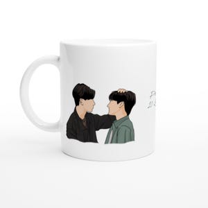 Perfect 10 Liners - BL Fanart Mug | Perth Santa x Yotha Gun | Thai bl merch