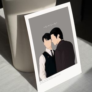 KinnPorsche - BL Fanart Print | Mile Apo | Thai bl merch