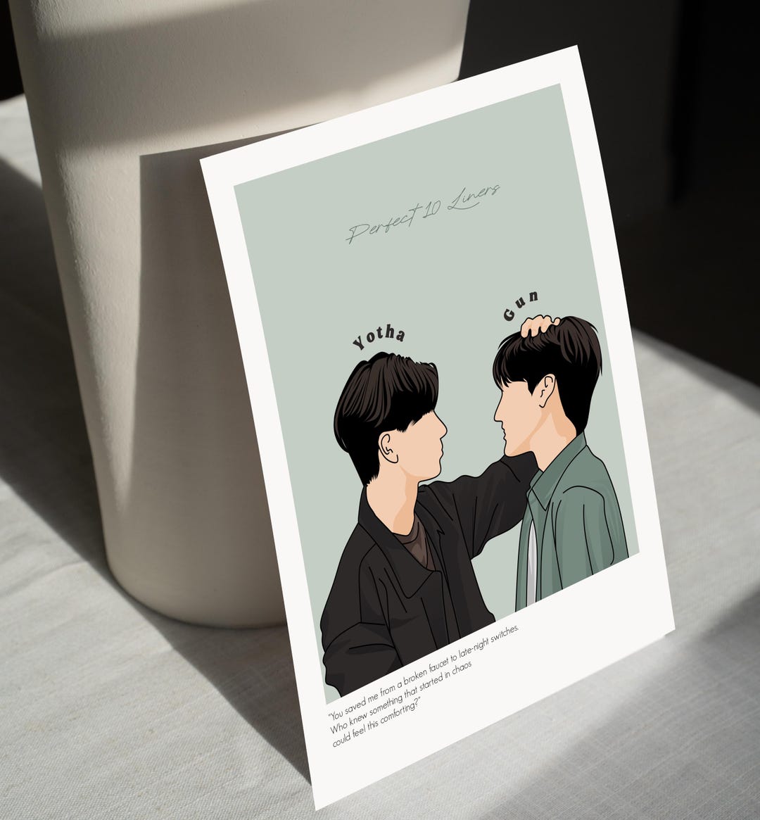 Perfect 10 Liners - BL Fanart Print | Perth Santa X Yotha Gun