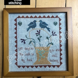 Despite the Look Cross Stitch Sampler Pattern