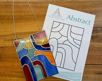 Stained Glass Pattern - Abstract