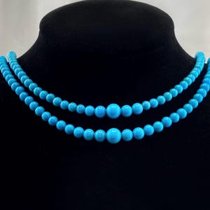 18K Gold Turquoise Necklace - Elegant Natural Green Turquoise Pendant, Minimalist Fine Jewelry, Delicate Gold Chain for Women, Luxury Gift