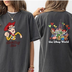Toy Story Best Day Ever Shirt, Disney Pixar Toy Story Characters T-shirt, Magic Kingdom Tee, Disneyland Family Vacation Shirt, Woody Buzz