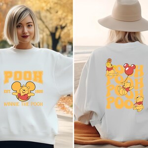 Winnie the Pooh Sweatshirt, Winnie the Pooh Hoodie, Winnie The Pooh Sweater, Disney Family Matching Shirt, Disneyland Trip Shirt, Xmas Gift