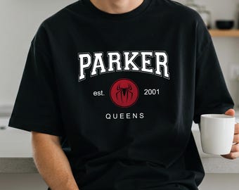 Peter Parker Queens Spiderman Shirt: Comfort Colors Bella Canvas Tees