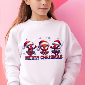 Spidey Christmas Sweater, Spidey and His Amazing Friends, Spidey Fans Xmas Hoodie, Kids Holiday Gift, Kids Spidey Xmas Sweater, Holiday Trip