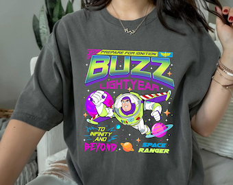 Buzz Lightyear Space Ranger Shirt, Toy Story Buzz Shirt, Boys Buzz Tee, Infinity & Beyond Buzz Fans Tee