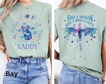 Xaden Riorson Shirt, Xaden Fourth Wing Tee, Comfort Colors Dragon Rider Tee, Onyx Storm, Book Lovers Gift, Iron Flame Rebecca Yarros Fans
