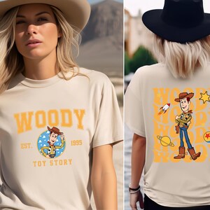 Toy Story Woody Shirt, Disneyland Family Trip Tees, Matching Holiday Disney Trip Shirts, Toy Story Fans Tees image 3