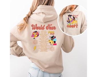 Retro 90s Powerline Movie Sweatshirt, Max Goofy Roxanne Powerline Stand Out World Tour 95 Hoodie,  90s Party Sweater, A Goofy Movie Crewneck