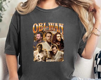 Star Wars Obi-Wan Kenobi Shirt, Comfort Colors Obi-Wan Tee, Galaxy's Edge Kenobi, Revenge of Sith Episode3, Star Wars Fans Father's Day Gift