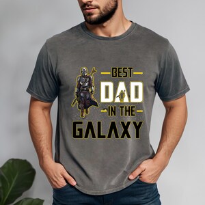 Mandalorian Grogu Best Dad and Best Son In The Galaxy Shirt, Matching Father and Son Tees, Star Wars Fathers Day Gifts, Dad's Gift immagine 7