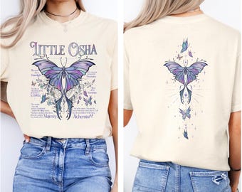 Little Osha Butterfly Shirt, Quicksilver Inspired Bookish Tees