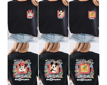Personalized Mickey and Friends Disney World Family Sweater and Hoodies