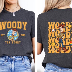 Toy Story Woody Shirt, Disneyland Family Trip Tees, Matching Holiday Disney Trip Shirts, Toy Story Fans Tees image 2