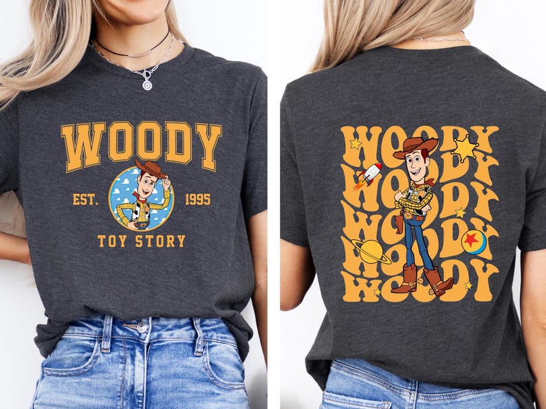 Toy Story Woody Shirt, Disneyland Family Trip Tees, Matching Holiday Disney Trip Shirts, Toy Story Fans Tees image 2
