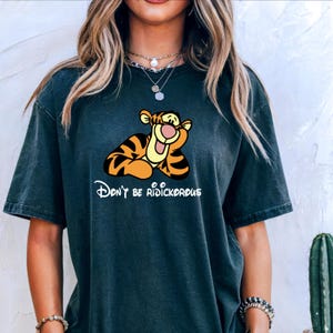 Tigger Don&#39;t Be Ridikkerous Shirt, Tigger Tee, Disney Winnie The Pooh Tigger Shirt, Tigger Fans T-shirt,  Disney Trip Tees, Tigger Gifts