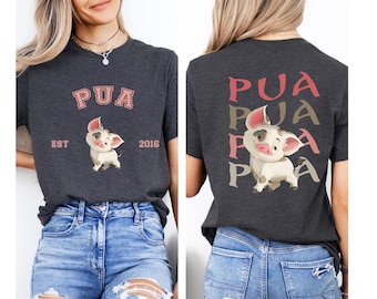 Pua Shirt, Comfort Colors Pua Character T-shirt, Moana Movie Tee, Disney Trip Tee, Matching Disneyland Tees, Holiday Gifts