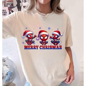 Spidey Christmas Shirt, Spidey and His Amazing Friends, Spidey Fans Xmas Tee, Kids Christmas Tee, Holiday Trip Tees, Kids Holiday Shirt Gift