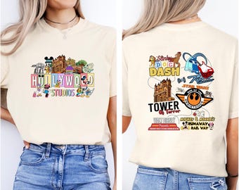 Hollywood Studios Trip Shirt, Mickey and Friends Family Vacation, Galaxy's Edge Tower Of Terror Toy Story Hollywood Studios, Magic kingdom