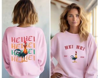 Moana Hei Hei Sweatshirt, Rooster Hei Hei Hoodie, Matching Disneyland Vacation Sweaters