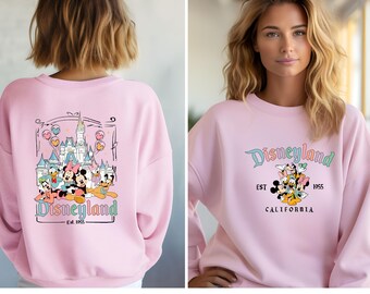 Disneyland Mickey Magic Kingdom Sweatshirt, Mickey and Friends Best Day Ever Hoodie, Family Trip Sweaters