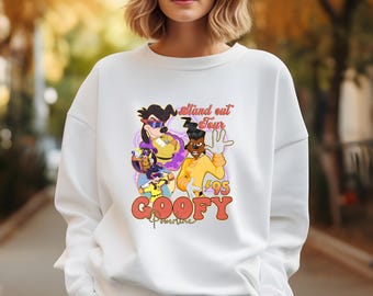 Retro 90s Powerline Movie Sweatshirt, Max Goofy Roxanne Powerline Stand Out World Tour 95 Hoodie, A Goofy Movie Crewneck, 90s Party Sweater