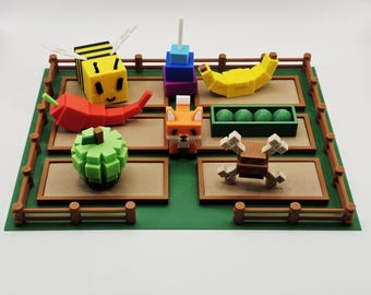 Juego Roblox "Cultiva un jardín": Minimascotas impresas en 3D y parcela de granja