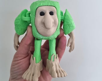 Brr Brr Patapim Meme Toy - Italian Brainrot 3D Printed flexi Figure
