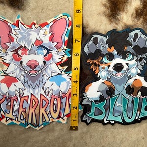 Furry Badge Commissions - digital (READ ITEM DESC)